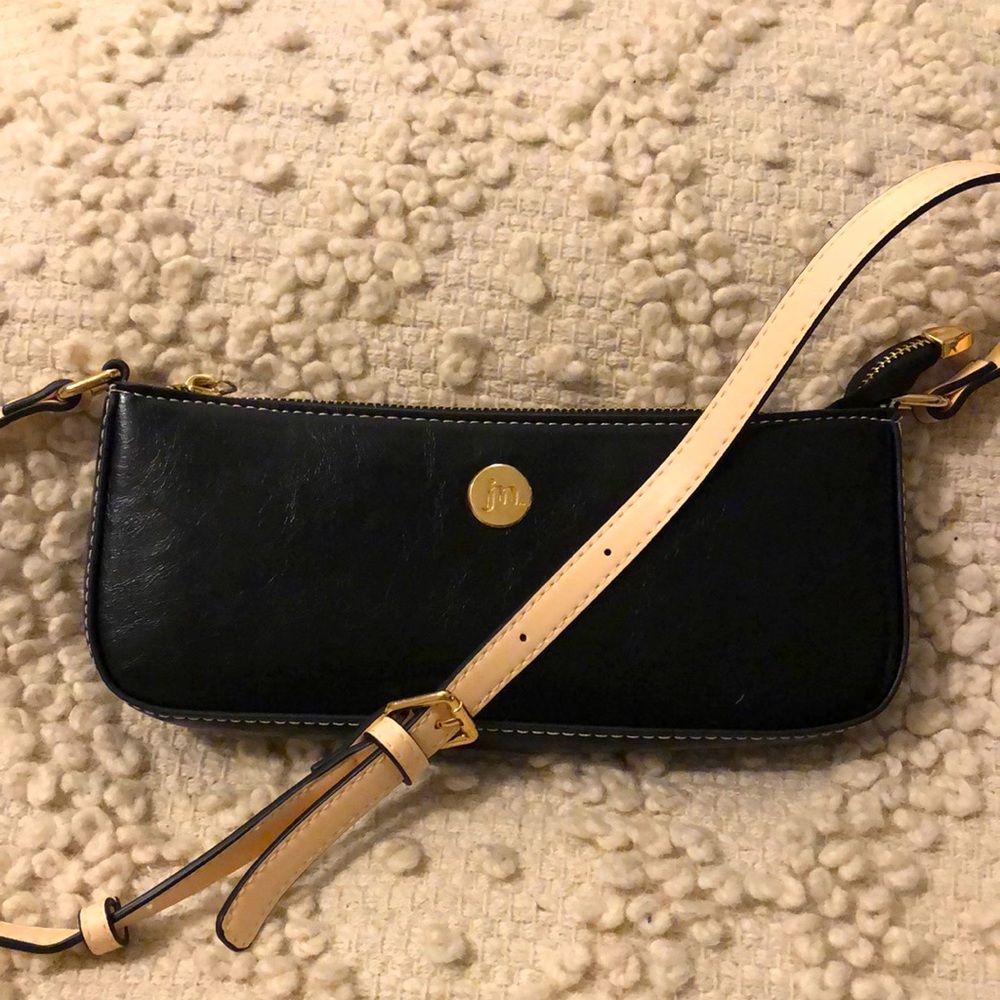 Jn Mini Black Shoulder Purse NWOT